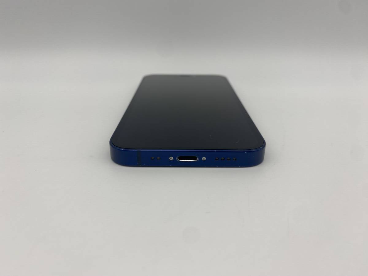 iPhone 12 mini 128GB ブルー/シムフリー/純正バッテリー98%/極薄ケース&保護フィルムプレゼント 12mn-061 iPhone 12 mini 128GB ブルー/シムフリー/純正バッテリー98%/極薄ケース&保護フィルムプレゼント 12mn-061