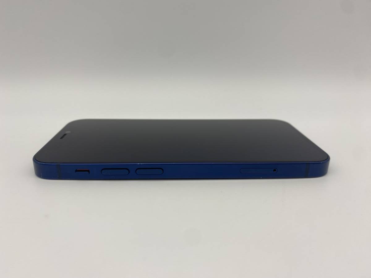 iPhone 12 mini 128GB ブルー/シムフリー/純正バッテリー98%/極薄ケース&保護フィルムプレゼント 12mn-061 iPhone 12 mini 128GB ブルー/シムフリー/純正バッテリー98%/極薄ケース&保護フィルムプレゼント 12mn-061