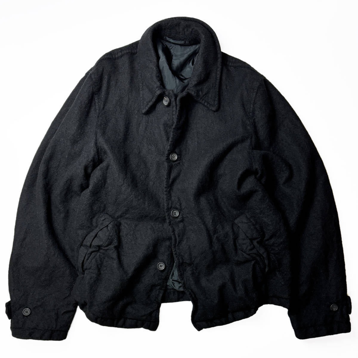  wool .. blouson Comme des Garcons Homme HOMME 04AW 2004AW jacket coat UNDERCOVER JONIOjonioAFFA 94AW 1994AW Zip 