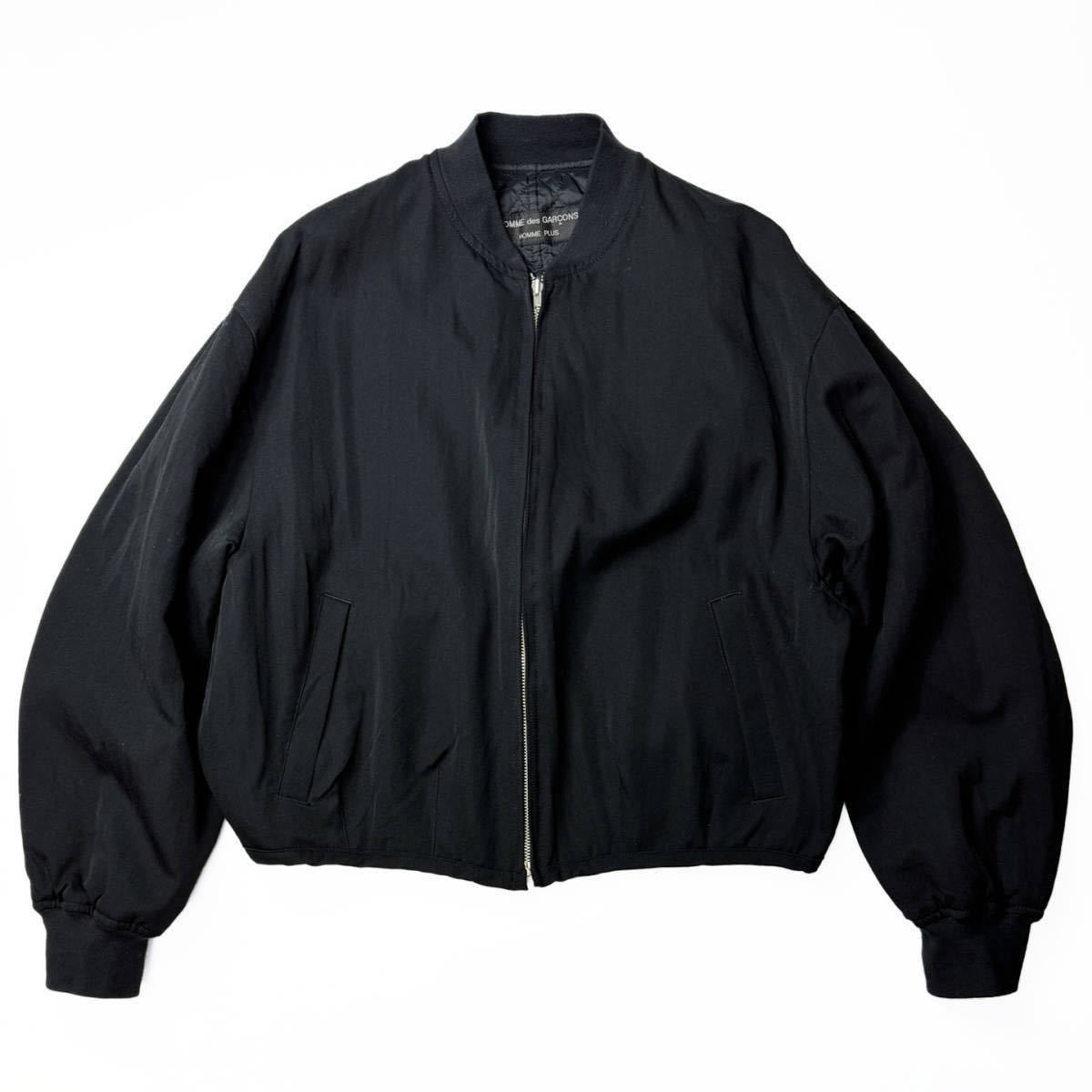 6.1 THE MEN ボンバージャケット リバーシブル コムデギャルソンオムプリュス HOMME PLUS 91AW 1991AW Bomber Jacket MA-1 Yohji Yamamoto_画像、説明文の転載・加工、編集利用禁止。