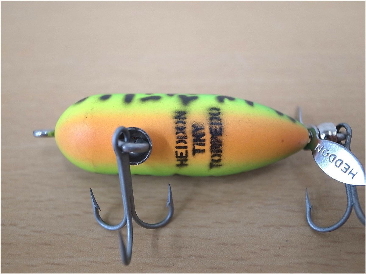 HEDDON ヘドン　TINY TORPEDO タイニー トーピード　4個セット　クリックポスト送料185円_画像4