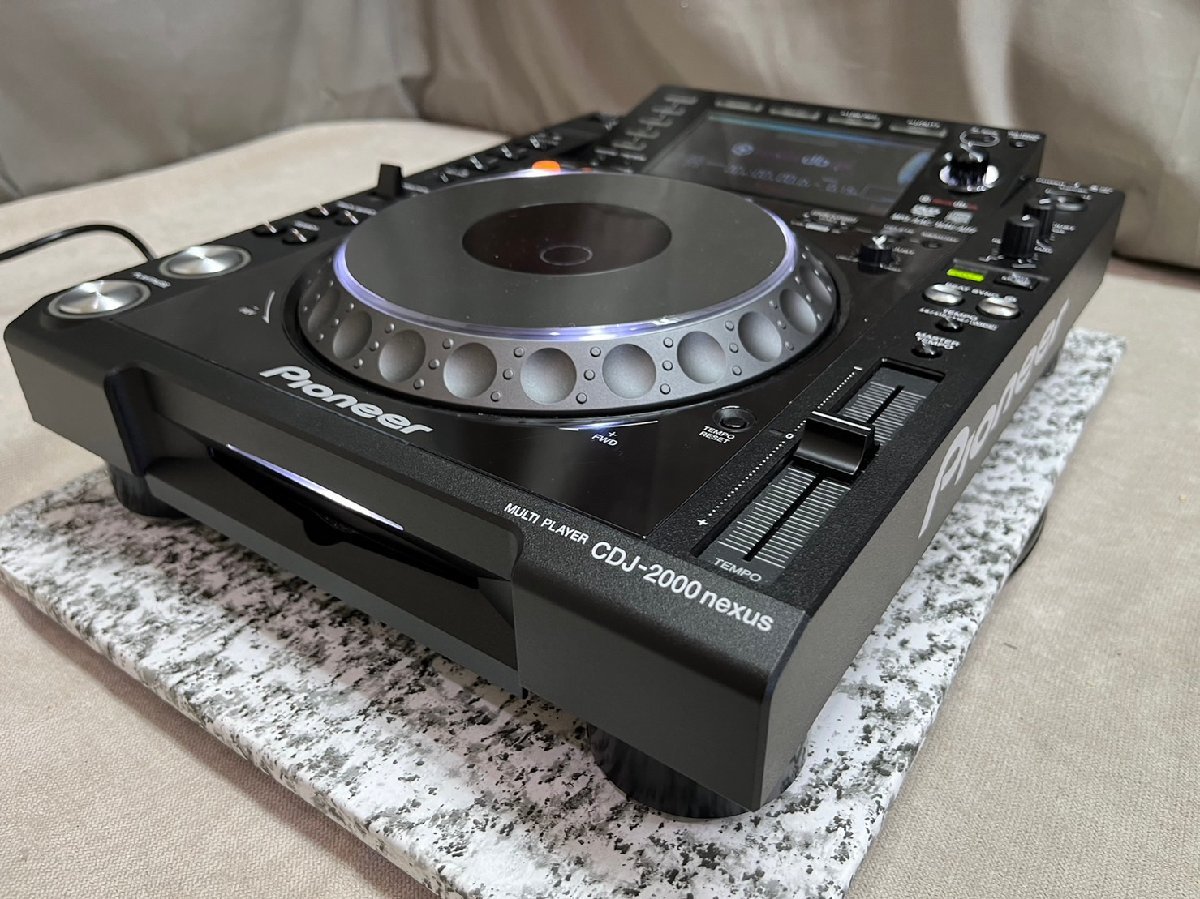 0613　中古品　音響機器　DJマルチプレーヤー W8041486Pioneer CDJ-2000 NEXUS①　2013年製 パイオニア_画像1