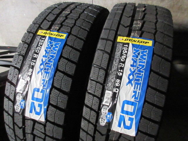 新品冬用+純正品set/バランスOK!! 日産 C27 セレナ ハイウェイスター 純正 (16x6+45) ラベル付(DUNLOP WM02/2023) 195/60R16 格安売切り!! _画像10