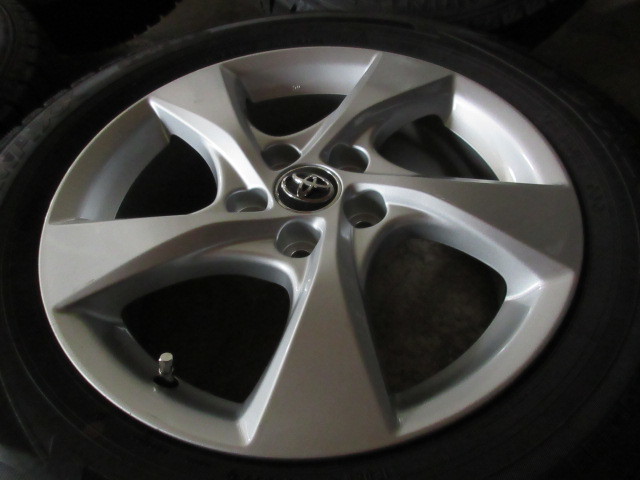 冬用+純正品set!! トヨタ C-HR 純正 (17x6,5+45 5H/114,3) バリ溝(DUNLOP WM02/2022) 215/60R17 純正戻し 流用にも エスティマ 格安売切り _画像6