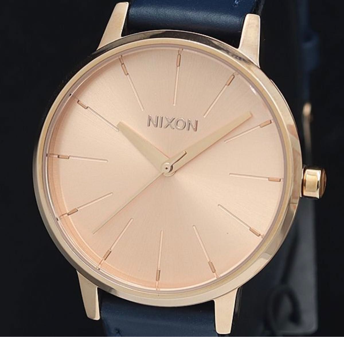 新品未使用　箱付　NIXON ニクソン　腕時計　メンズ　レディース　ケンジントン　ピンクゴールド