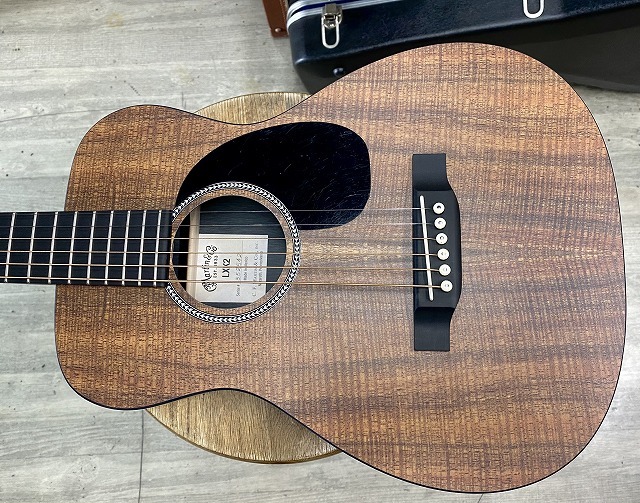 MARTIN LXK2 コア柄 リトルマーチン　マイク搭載!　【 ミニマーチン KOA LXK-2 Mini Guitar Little Martin_画像2