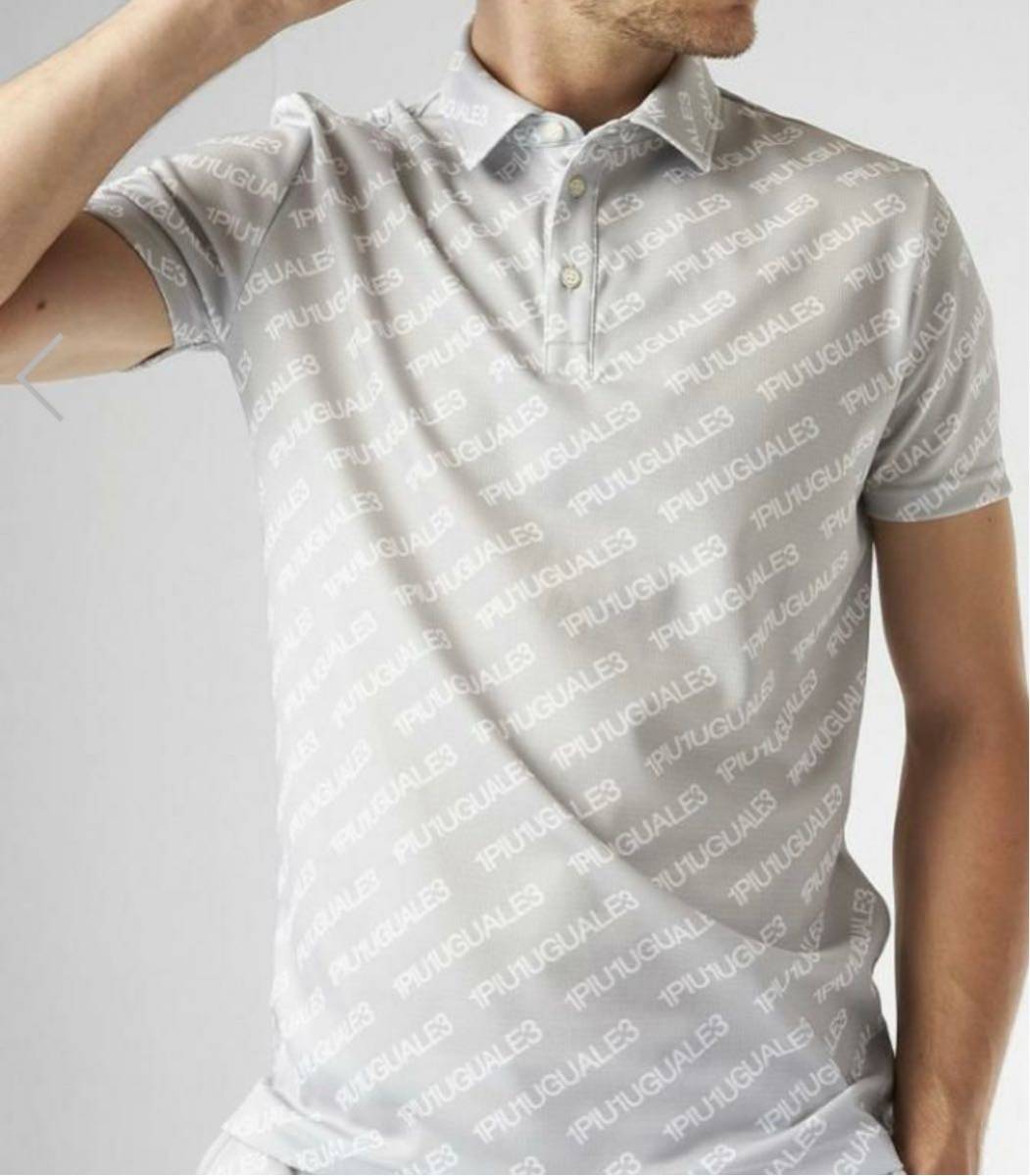 HA803 送料185円 1PIU1UGUALE3 GOLF DIAGONAL LOGO 半袖 HA803 送料185円 1PIU1UGUALE3 GOLF DIAGONAL LOGO 半袖