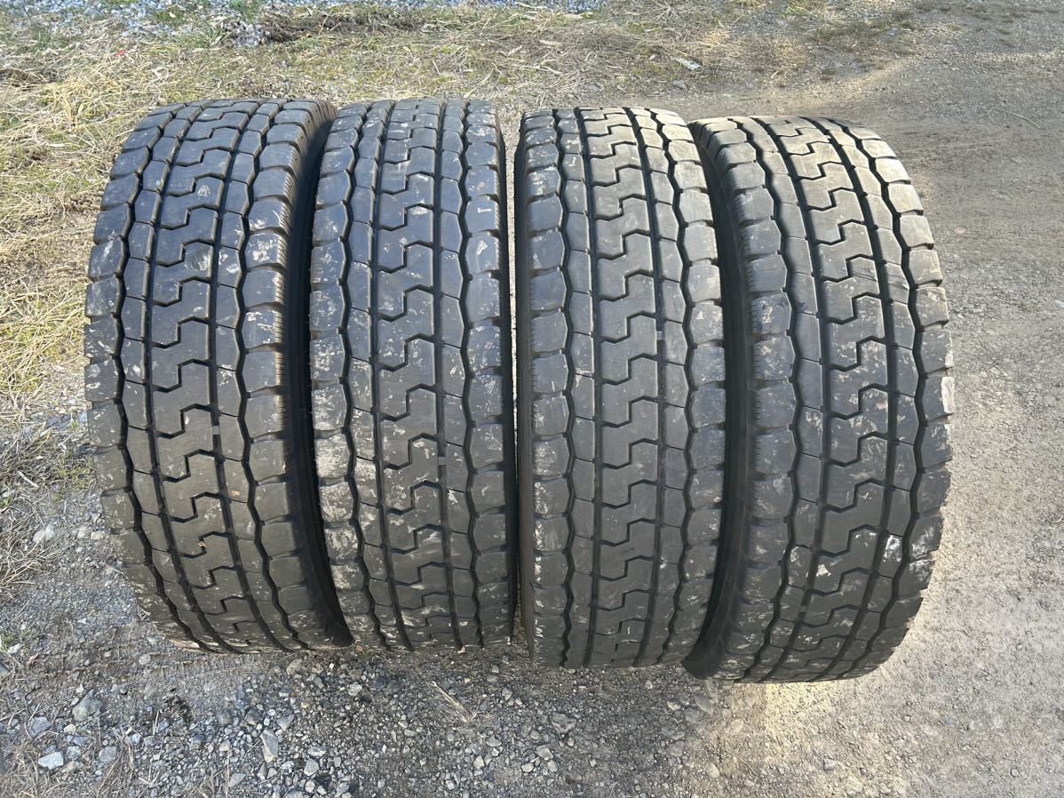 【中古4本】ヨコハマTY287 245/70R19.5 136/134J 22年製造 約7分山 MIX オールシーズンタイヤ _画像1