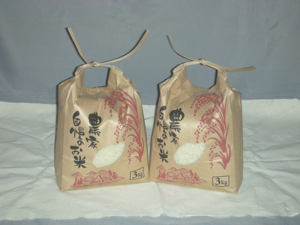 [.]. peace 5 year production *. pesticide cultivation * mochi mochi Niigata Koshihikari white rice 6kg(3.×2)