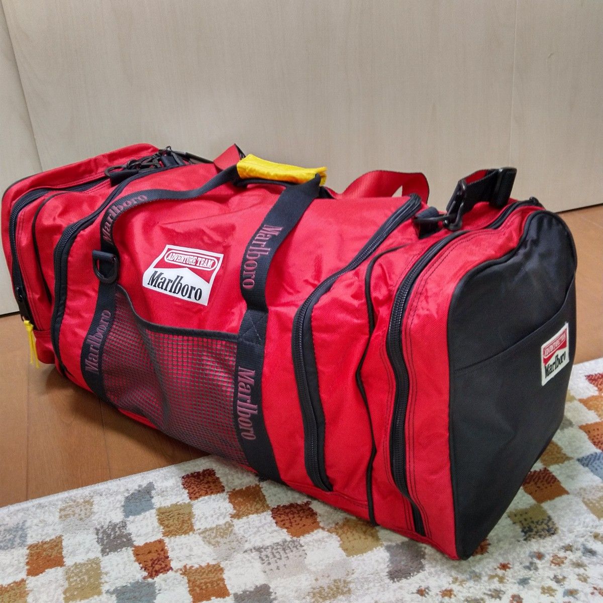 雑貨 古着 90s Marlboro Adventure Team ナイロン ダッフル 雑貨 古着 90s Marlboro Adventure Team ナイロン ダッフル