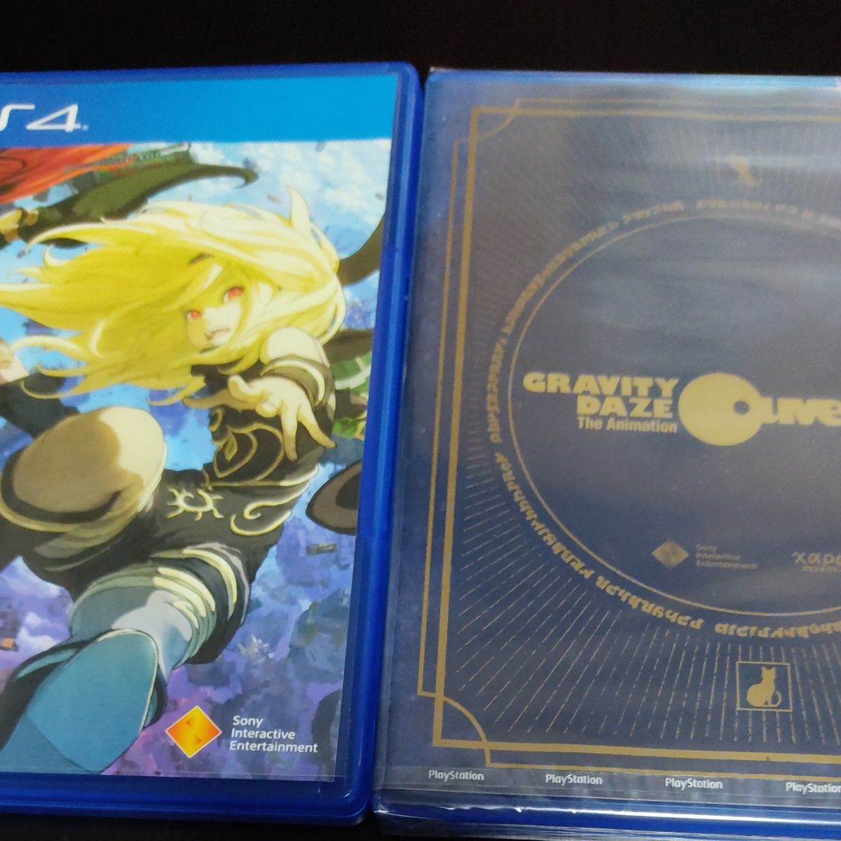 【PS4】 GRAVITY DAZE 2 [初回限定版] 付録Blu-rayは未開封です。