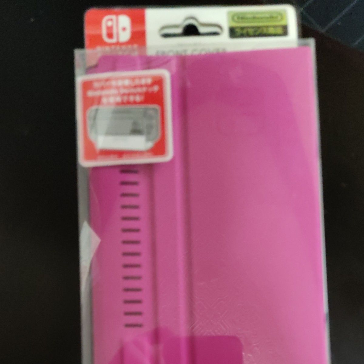 フロントカバー for Nintendo Switch ピンク　新品未開封