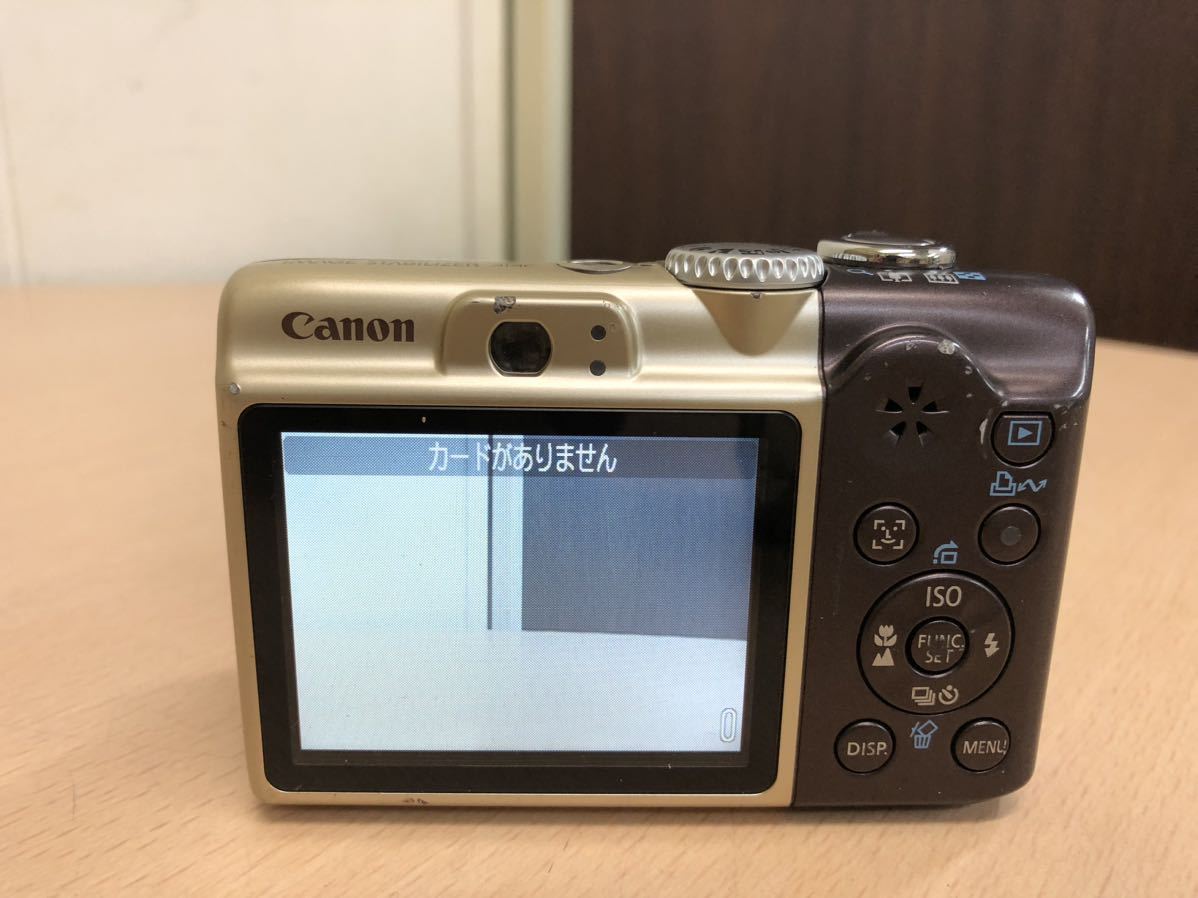 【ジャンク品S5472】Canon キャノン PowerShot A1000 IS デジタルカメラ _画像9