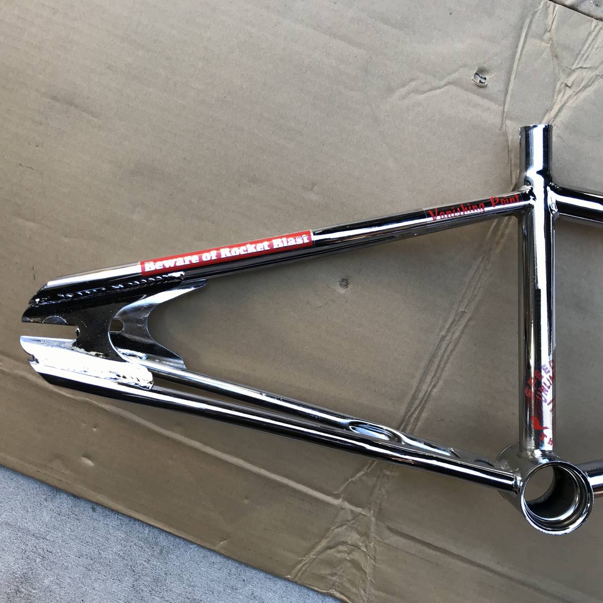 OLD超激レアBMX80'sスラスターThrusterバニシングVanishingポイントPoint20インチ中古フレーム&新品TANGEタンゲTRXフォーク&ヘッドパーツ付_画像4