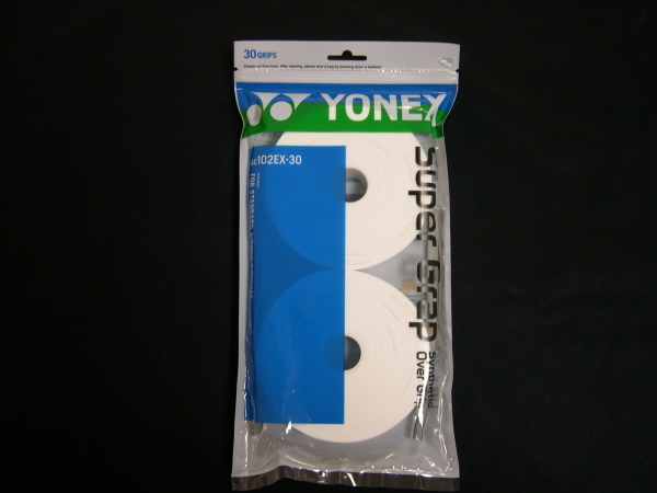 YONEX（ヨネックス）グリップテープ (ウェット) 30本（白）　_画像1
