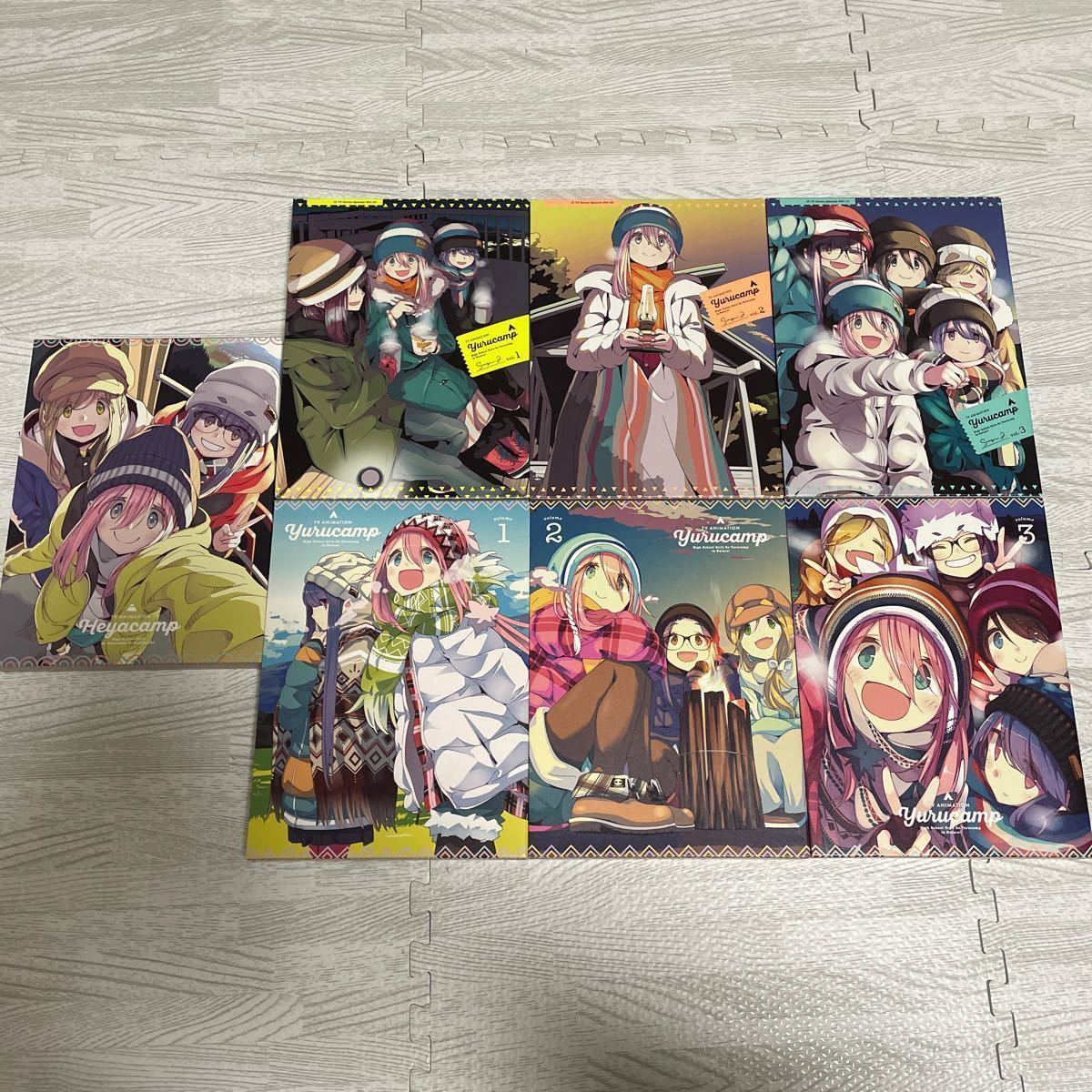 サンプル版 ゆるキャン 1期 初回生産限定盤 全3巻 SEASON2 初回 サンプル版 ゆるキャン 1期 初回生産限定盤 全3巻 SEASON2 初回