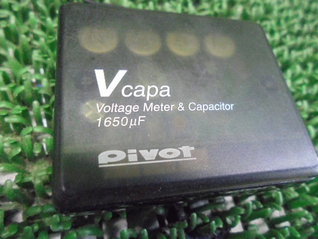 3FA9060 JP3)) スバル インプレッサ GG2 後期型 E型 にて使用　PIVOT　VCapa ボルテージメーター_画像2
