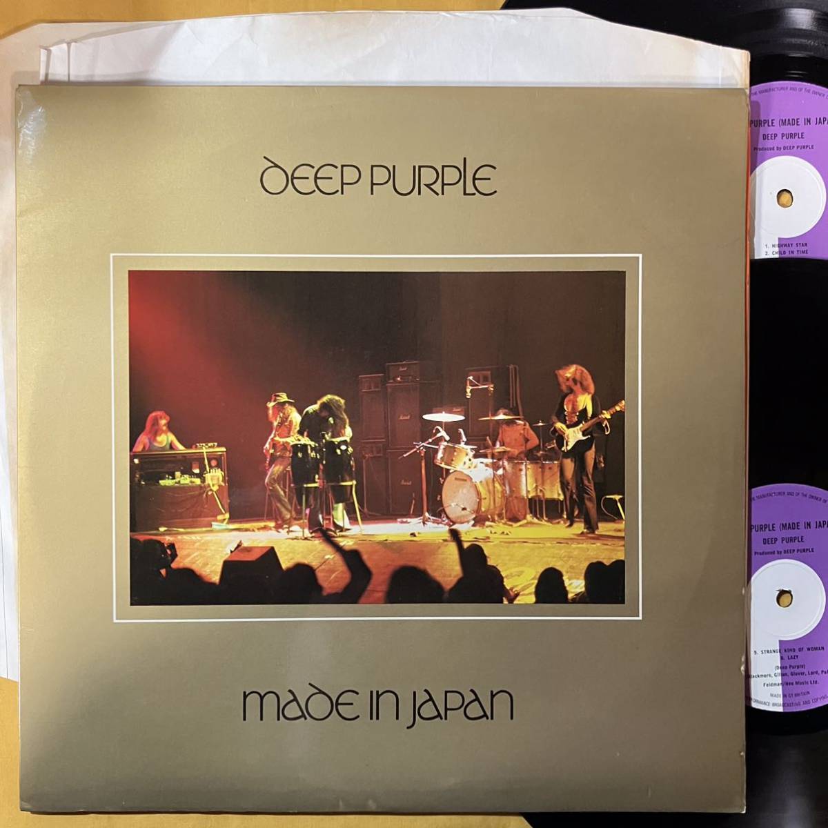 01H 2LP UKオリジナル盤 ディープ・パープル Deep purple / Made in Japan TPS3511 LP レコード アナログ盤_画像1