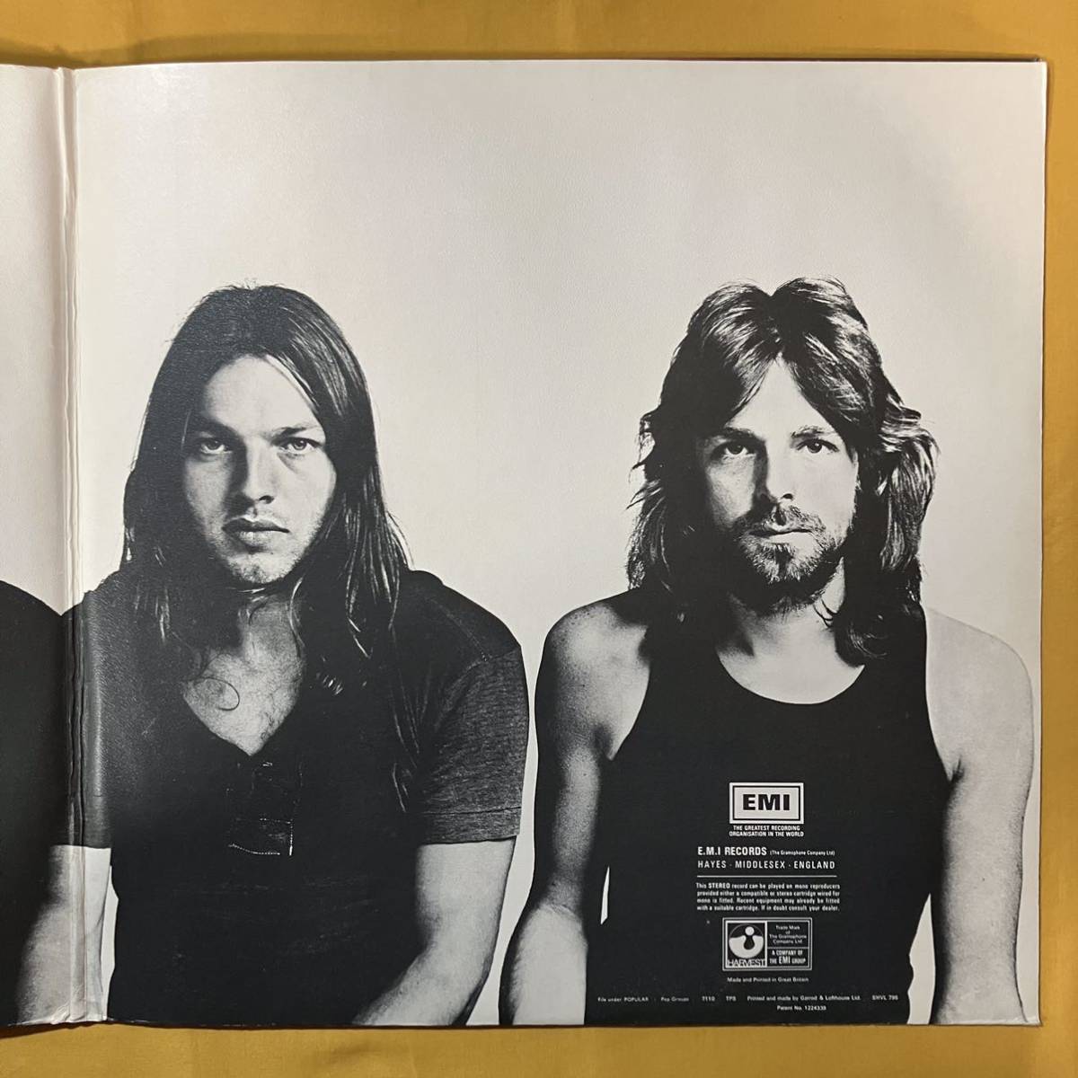 01H UK盤 見開きジャケ ピンク・フロイド Pink Floyd / おせっかい Meddle SHVL795 LP レコード アナログ盤_画像4