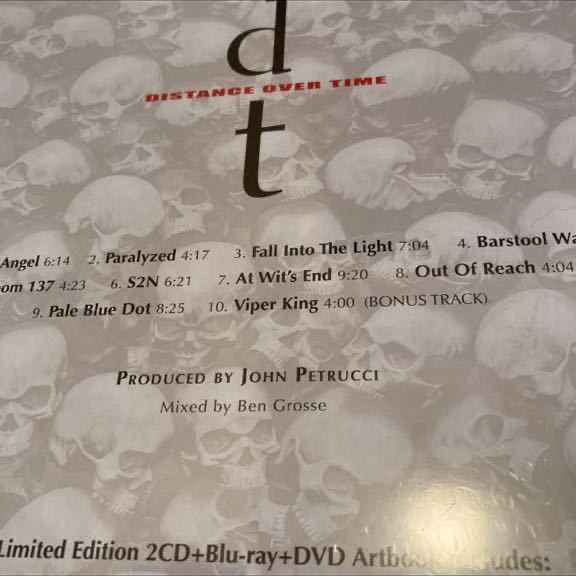 新品未開封★ 2CD+Blu-ray+DVDArtbook ★Dream Theater★ドリーム・シアター★ Distance Over Time ★ 完全生産限定盤_画像8