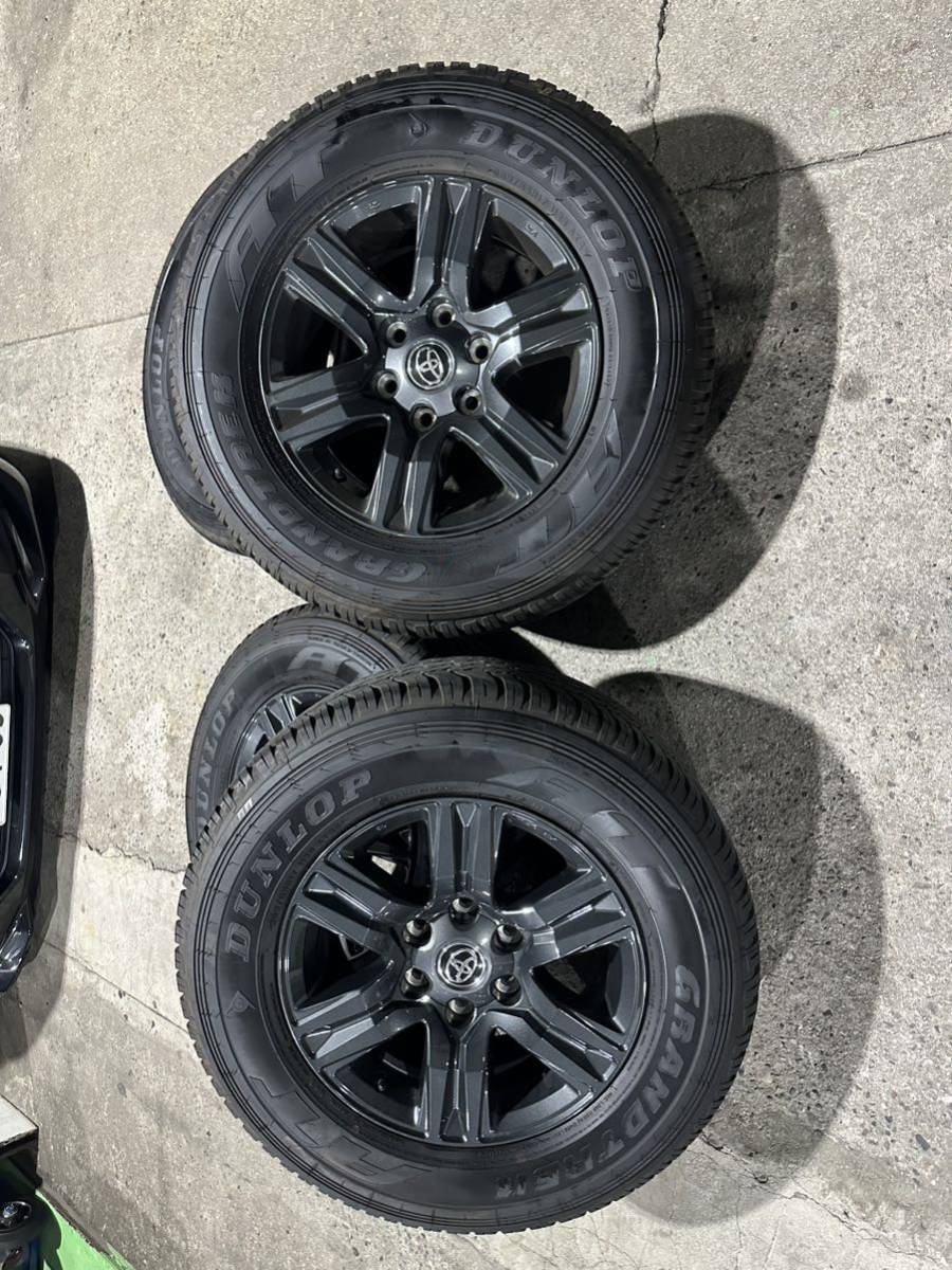 ハイラックス GUN125 純正ホイール 夏タイヤ 265/65R17 4本セット_画像1