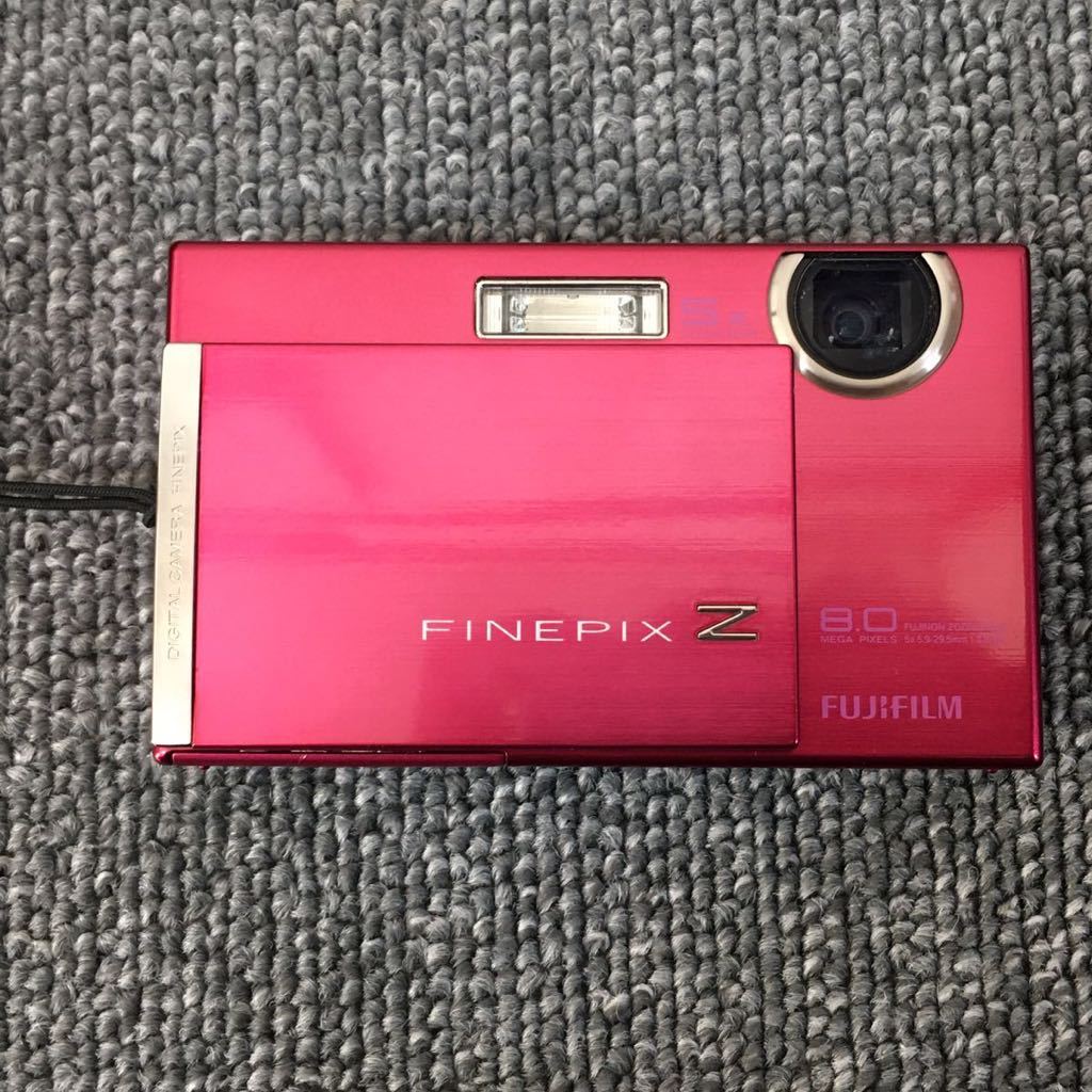 通電確認済み FUJIFILM 富士フイルム FinePix Z100fd コンパクトデジタルカメラ 箱 バッテリー 充電器 SDカード 付き_画像3