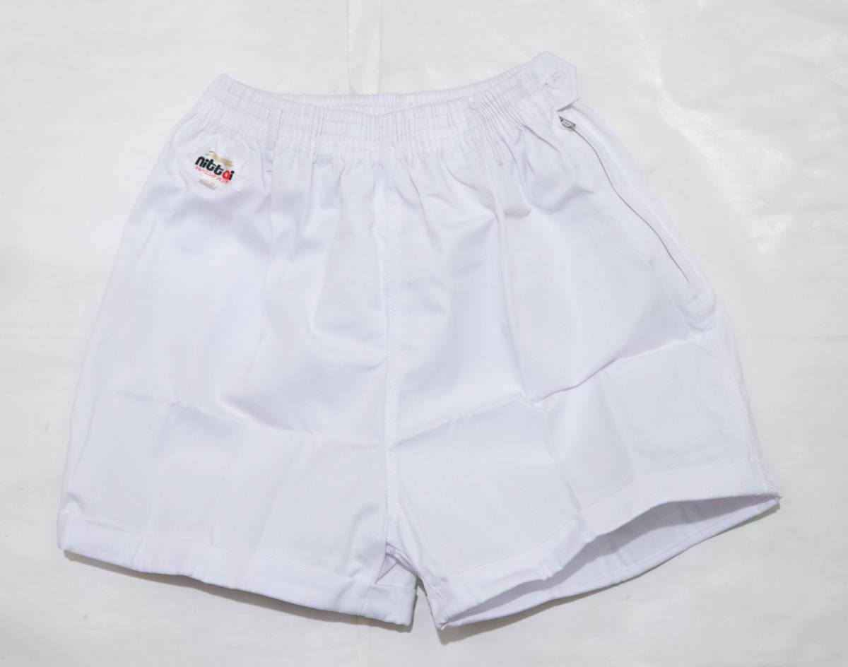 体操服 ニッタイ nittai ファスナー付き女子用短パン 165 未使用 体操服 ニッタイ nittai ファスナー付き女子用短パン 165 未使用