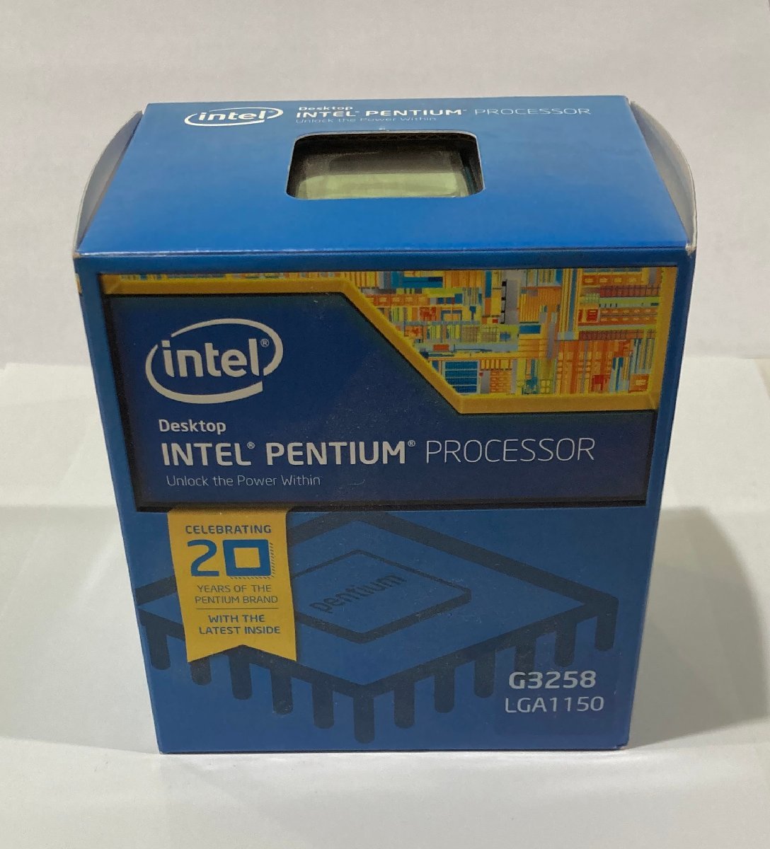 # # Intel インテル CPU PENTIUM PROCESSOR G3258 3.2GHz 3MB Cache LGA1150 SR1V0 2コア 20周年モデル 未開封品 #O-221129