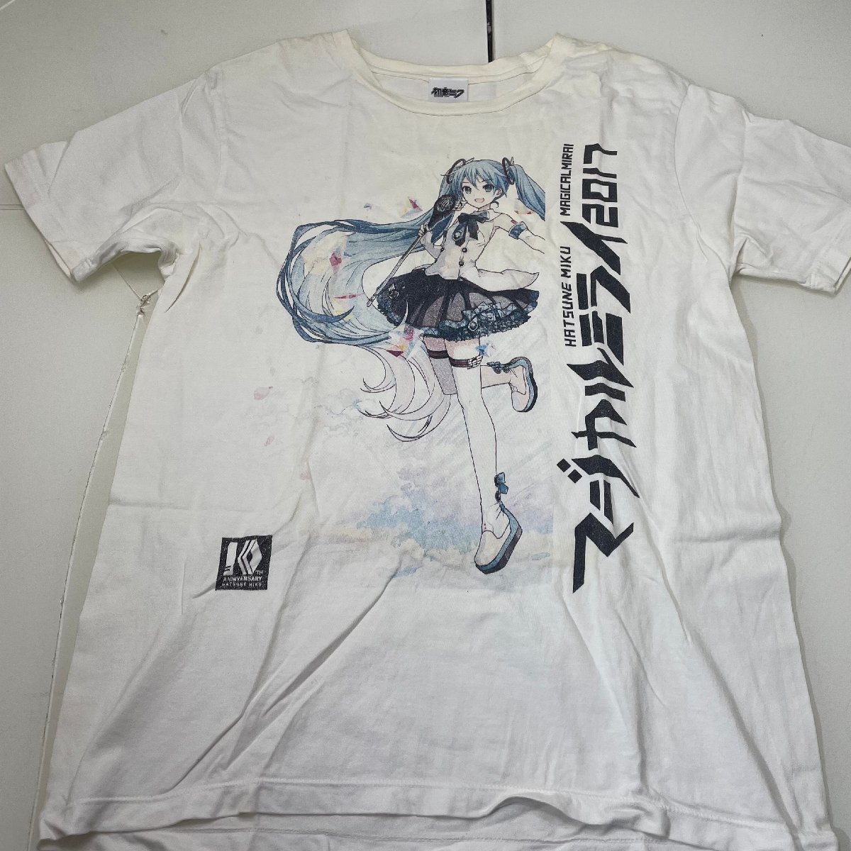 ΣMΣ マジカルミライ 2017 オフィシャルTシャツ 初音ミク 中古品 ΣK‐230418の画像1