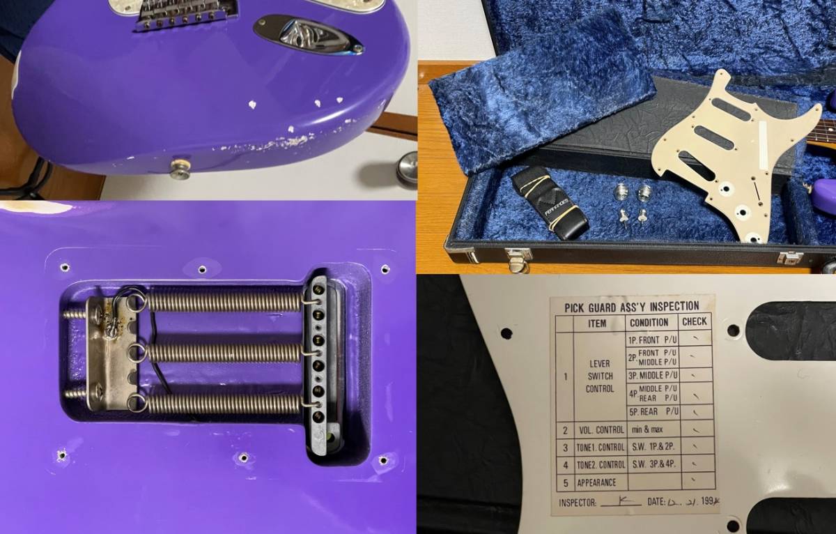 Fender Mexico ストラトキャスター 改造品 レリック オマケ付き_画像10