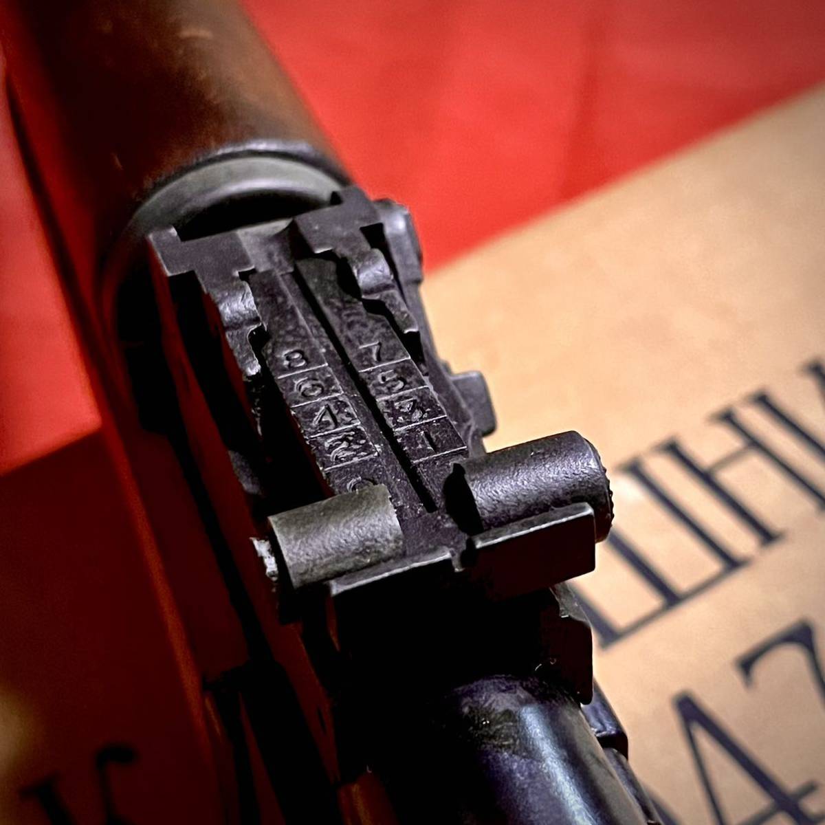 【超希少】ハドソン AK47 金属製モデルガン SMG ソ連 AKS 突撃銃　カラシニコフ　木製ストックモデル　_画像3