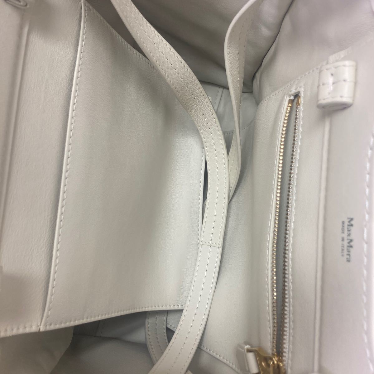 Max Mara 【ハンドバッグ 】【ショルダーバッグ 】【革 】【バッグ 】【中古】【レディース】【1円スタート】_画像7