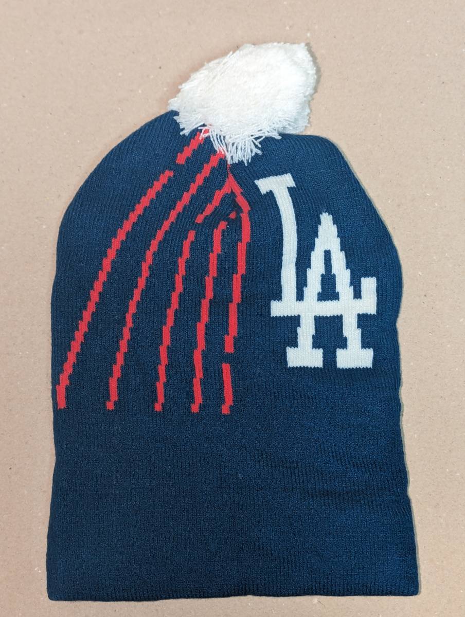 MLBロサンゼルス・ドジャース　球場限定　ビーニー帽　ニット帽　未使用_画像1