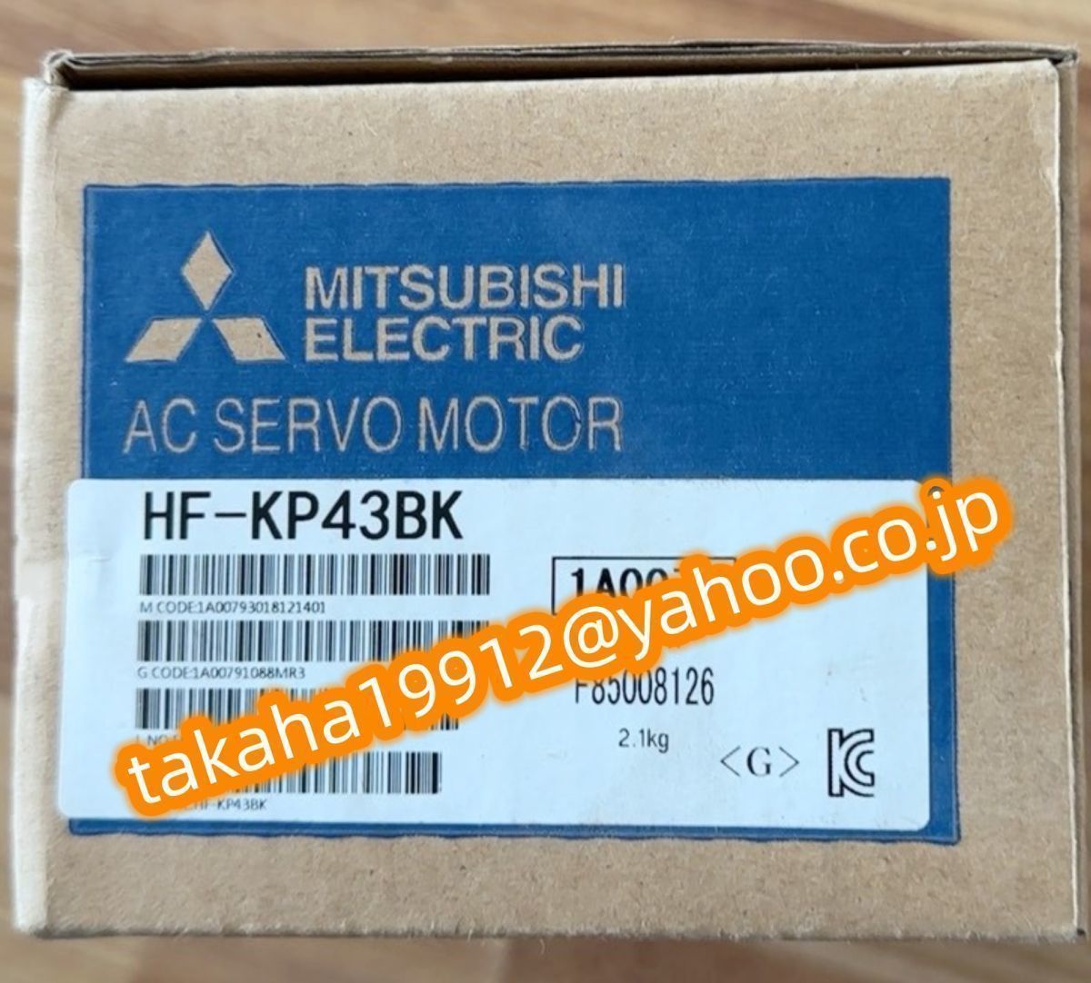 ◆【新品！】三菱電機 HF-KP43BK サーボモーター 【６か月安心保証】