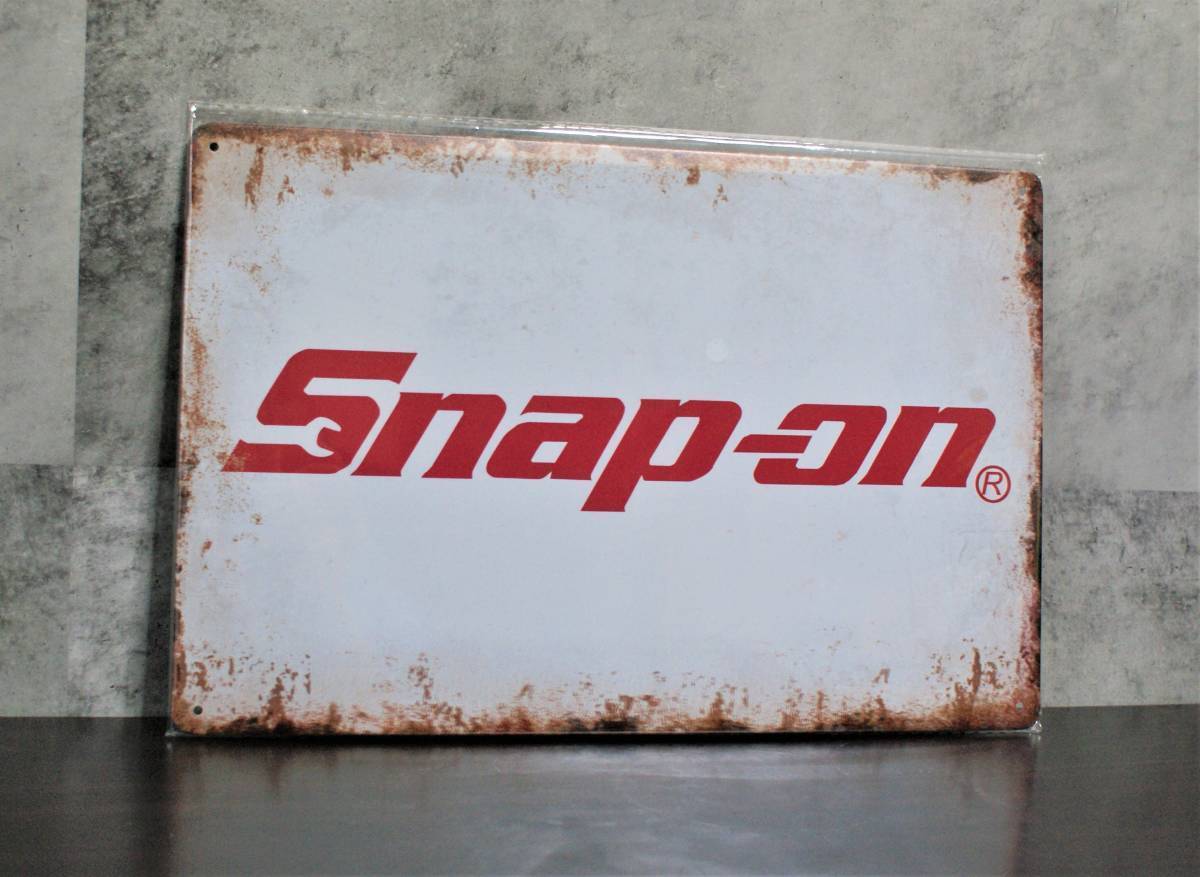 ブリキ看板　Snap-on スナップオン　05_画像1