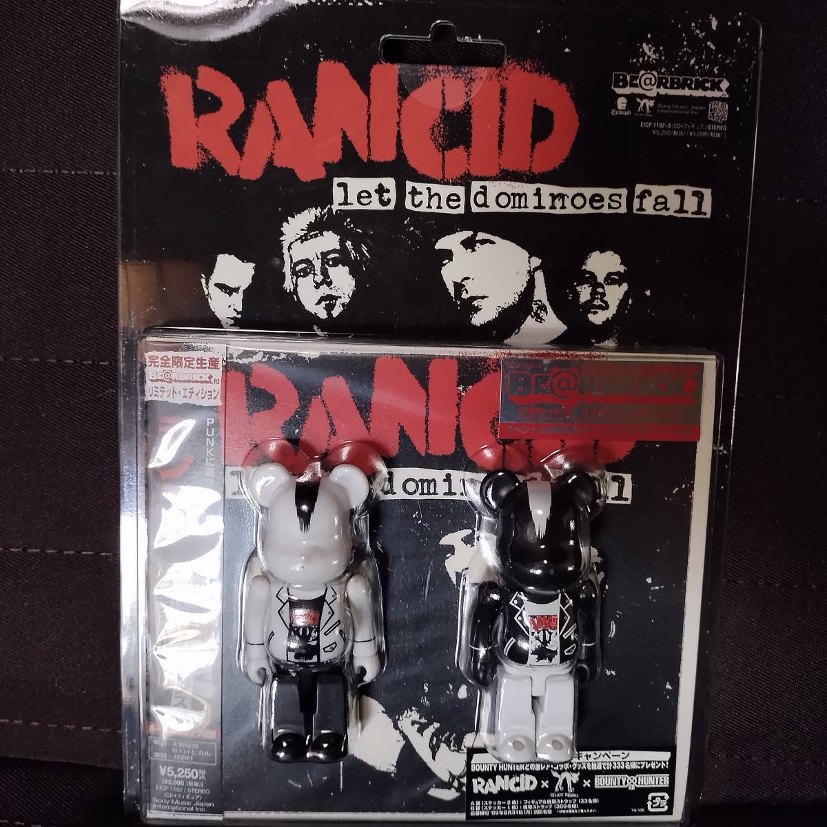 RANCID　ベアブリック２体＋CD