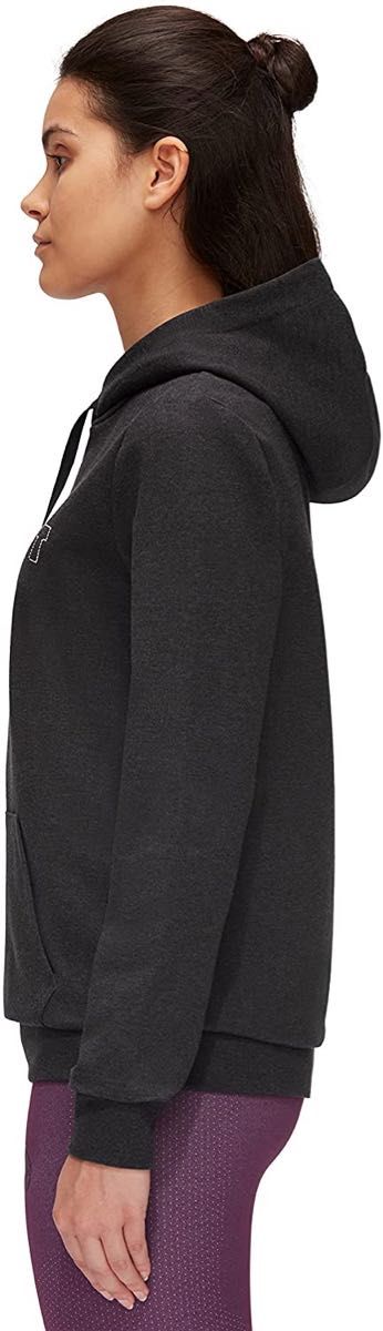 MAMMUT マムート スエットパーカージャケット マムート ロゴ ミッドレイヤー フーディ ブラック(黒) レディースL 新品
