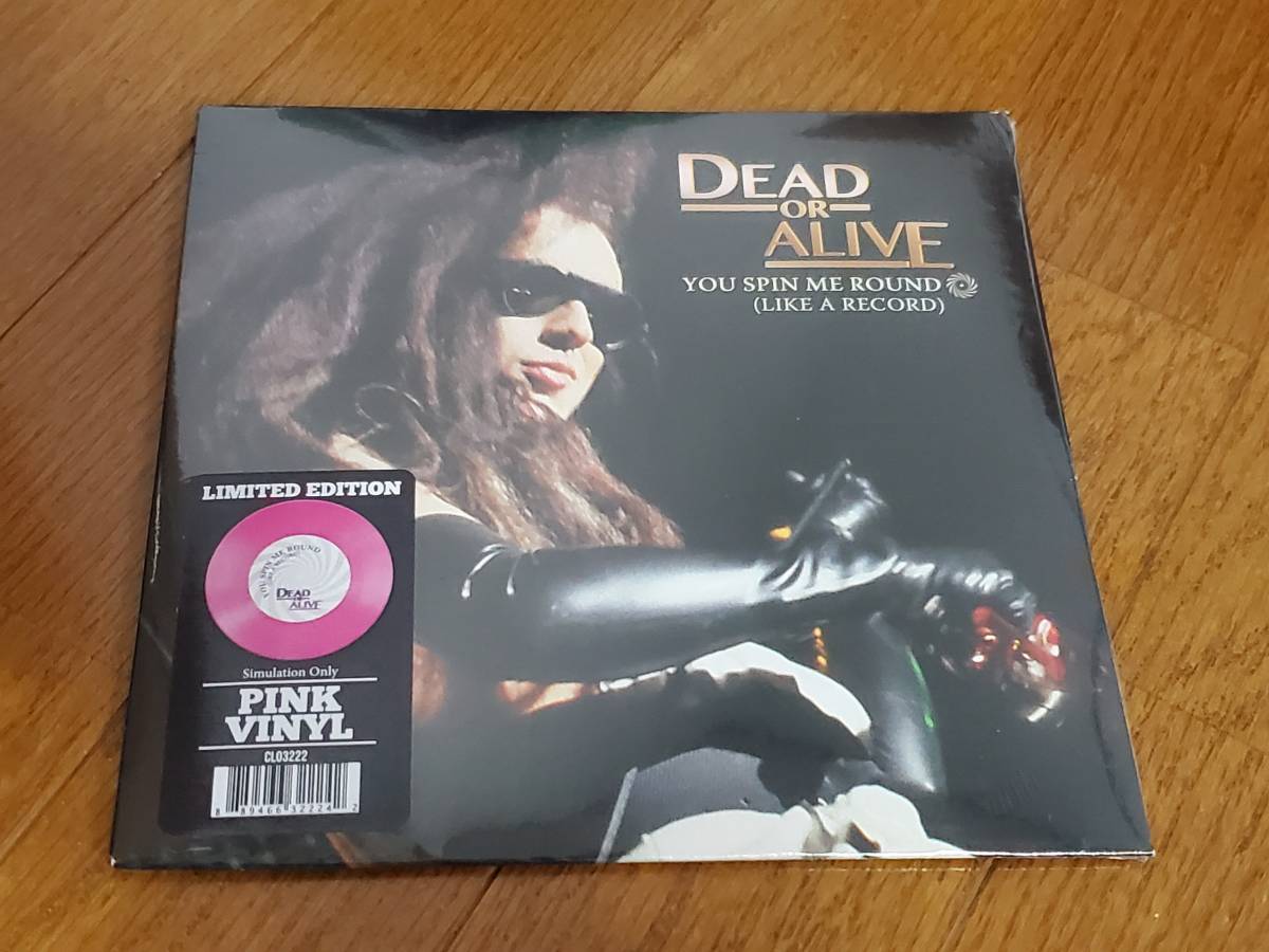 (7インチ) Dead Or Alive●デッド・オア・アライヴ / You Spin Me Round (Like A Record) 限定盤　ピンク・ヴィニール_画像1