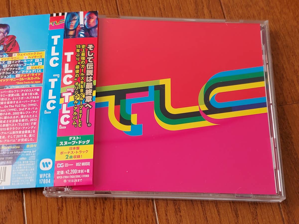 (CD) TLC / TLC　2017年 日本盤　ボーナス・トラック_画像1
