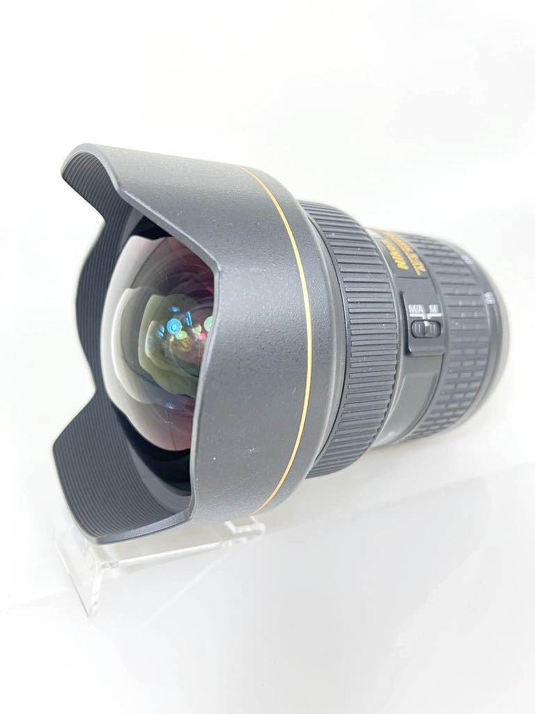 ☆NIKON ニコン AF-S NIKKOR 14-24mm F/2.8G ED 超広角ズームレンズ フルサイズ対応 一眼レフカメラ キャップ付_画像2