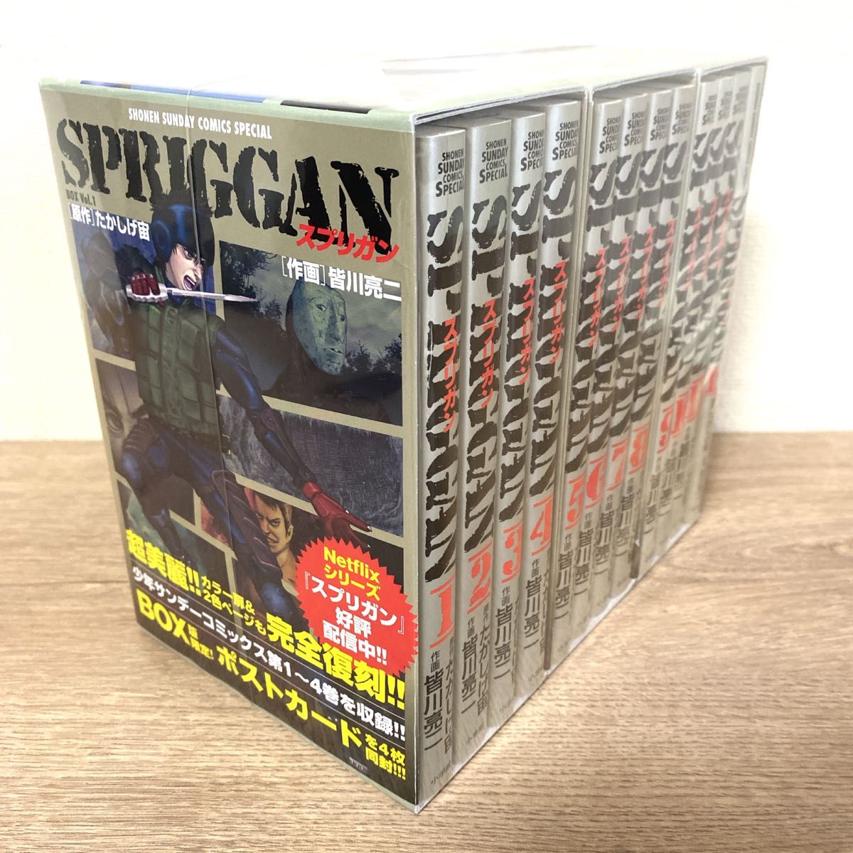 【スプリガン／SPRIGGAN】復刻BOX 全巻＋ポストカード付き♪