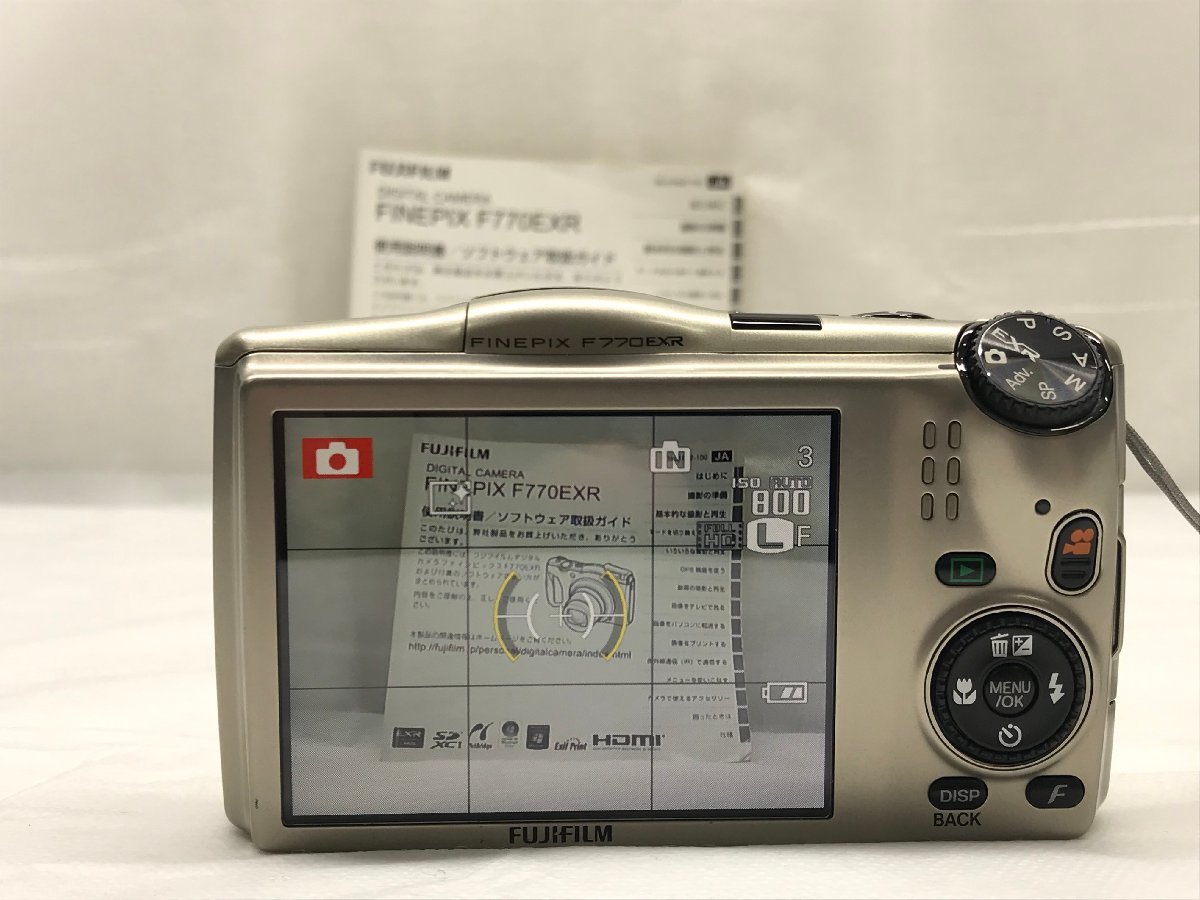 【稼動品】FUJIFILM フジフィルム FINEPIX F770EXR コンパクトデジタルカメラ_画像10