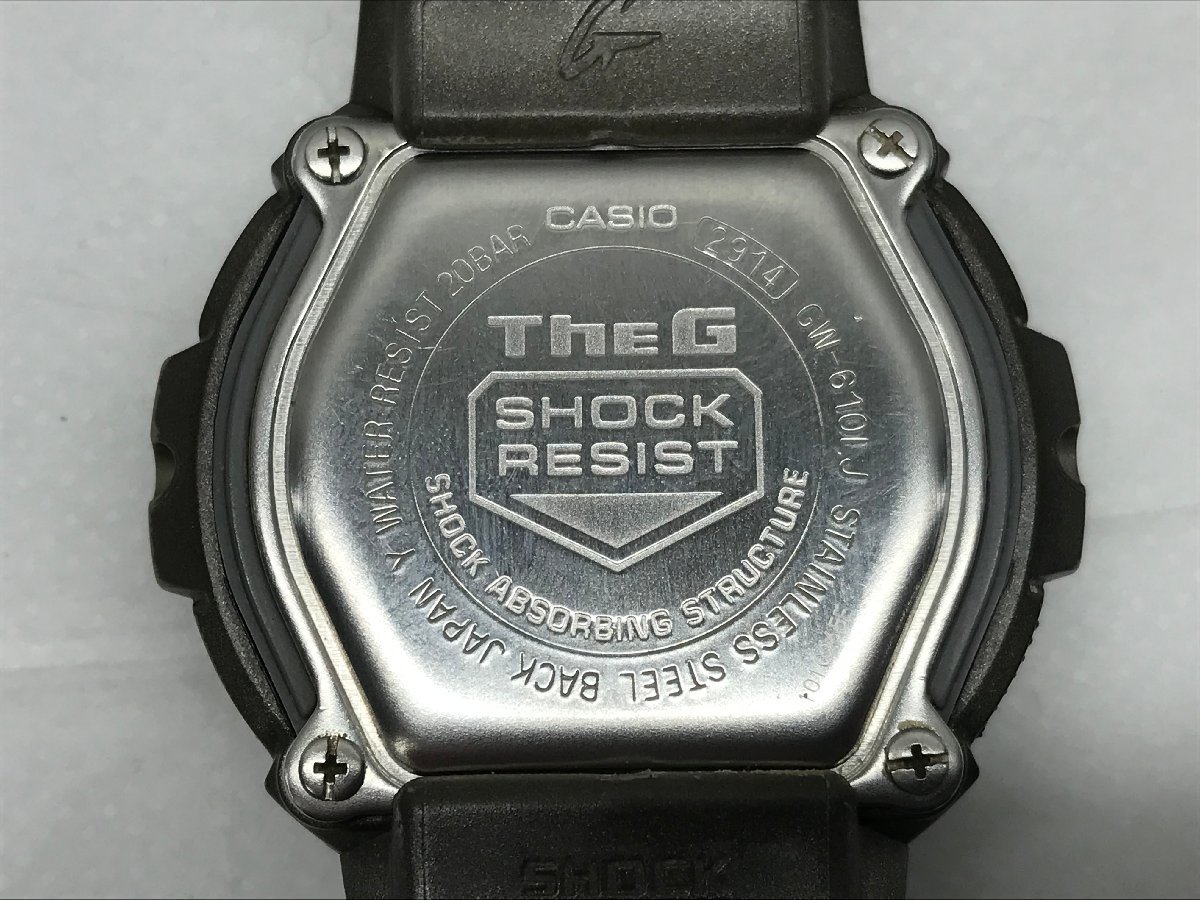 【動作未確認】CASIO カシオ G-SHOCK GW-610LJ Gショック 電波ソーラー デジタル文字盤_画像5