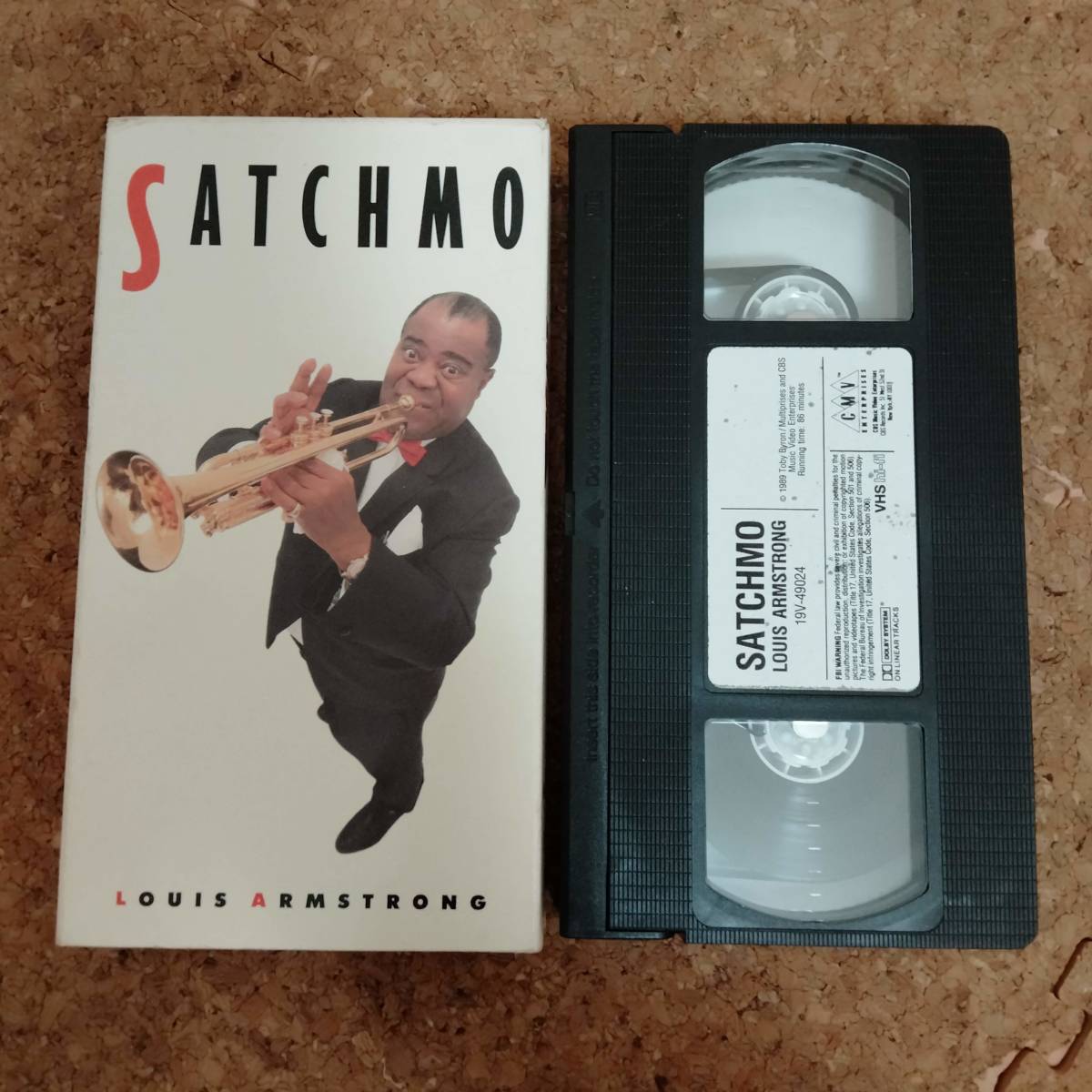  mountain ]VHS videotape Louis * Armstrong SATCHMO LOUIS ARMSTRONG