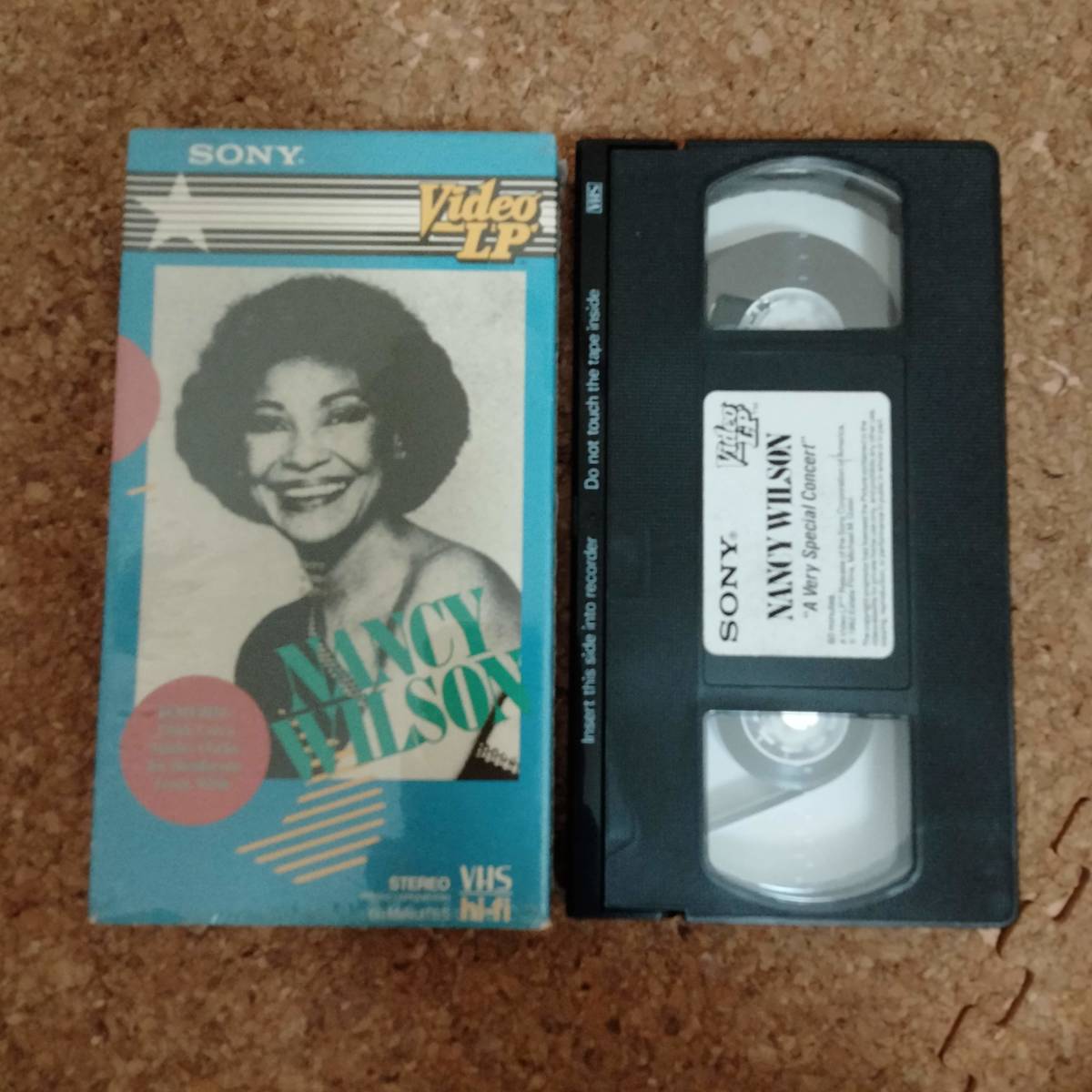 山]VHSビデオテープ ナンシー・ウィルソン NANCY WILSON JAZZ AT THE SMITHSONIANの画像1