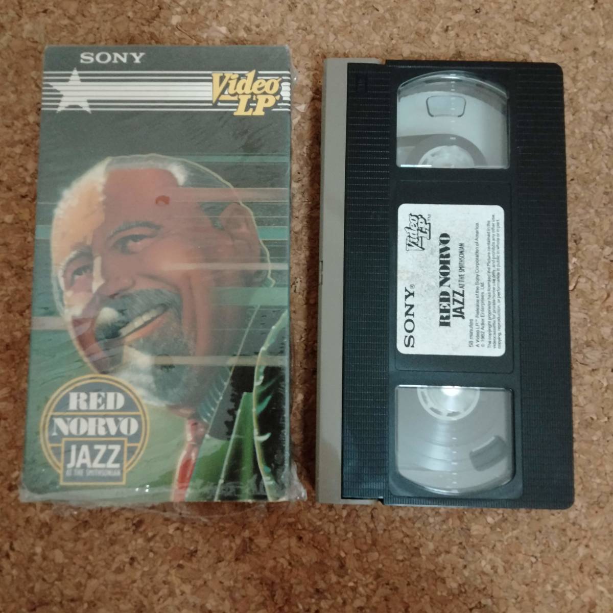  mountain ]VHS videotape red *no-voRED NORVO JAZZ AT THE SMITHSONIAN