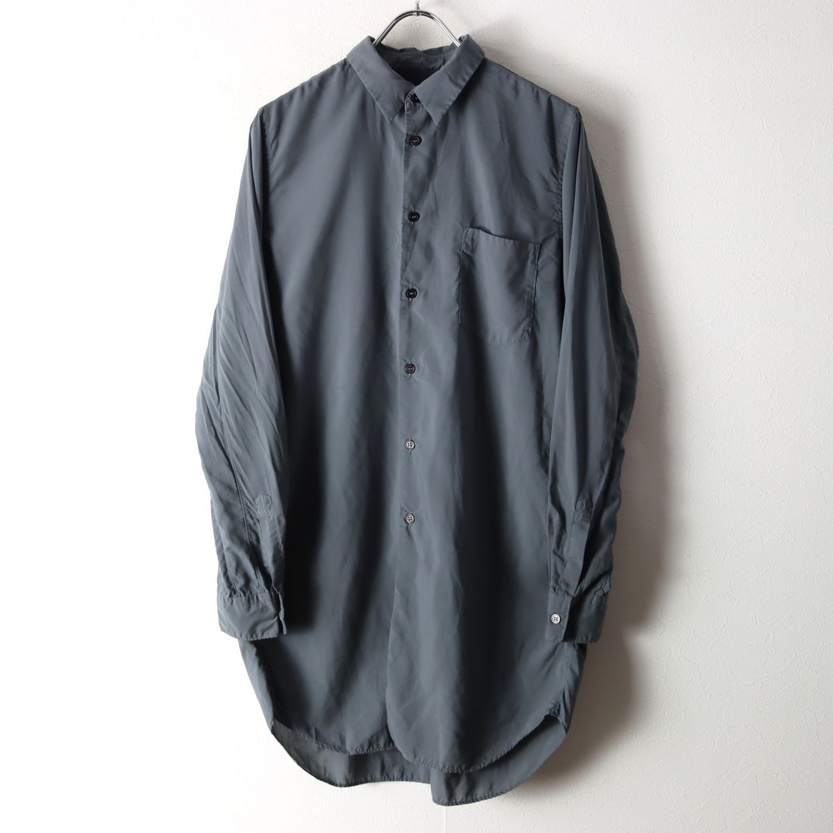 2013 ブラック コムデギャルソン BLACK COMME des GARCONS ロング丈 シャツ size M / 古着 ヴィンテージ_画像2