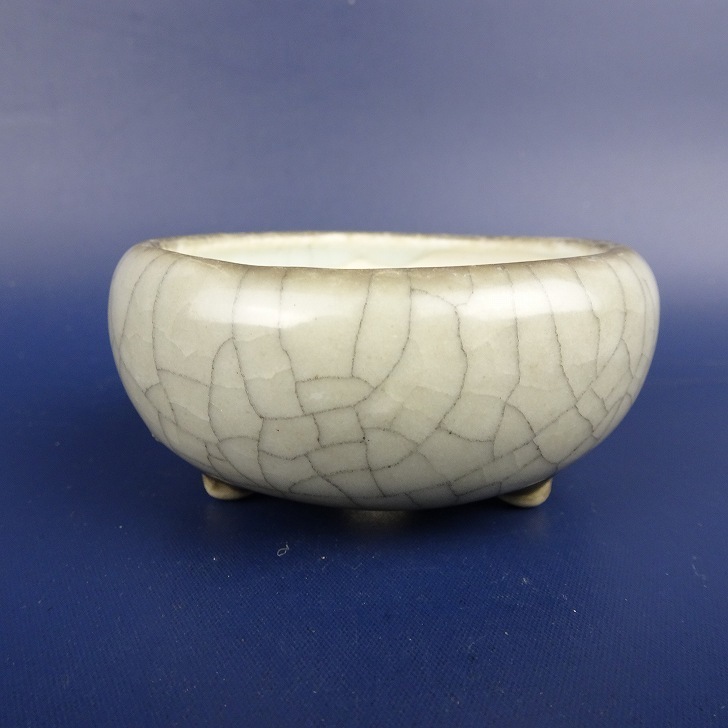中古】盆栽鉢 町直 今岡町直 小鉢 長辺 約7.8cm 丸鉢 中古】盆栽鉢 町直 今岡町直 小鉢 長辺 約7.8cm 丸鉢