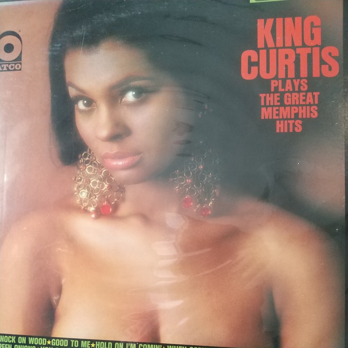 King Curtis キング・カーティス Plays Memphis 廃盤 名盤 厚ジャケ 刻印 深溝_画像1