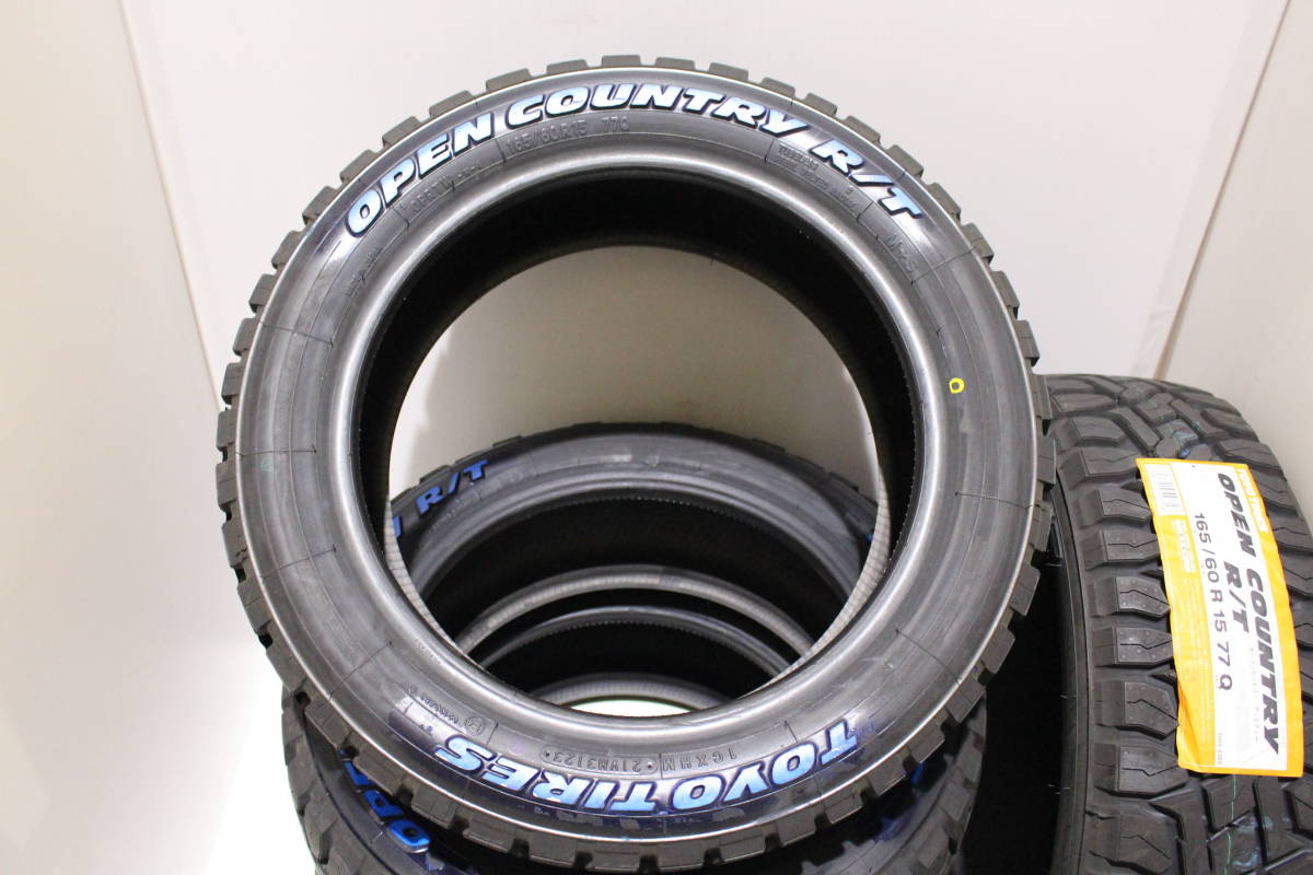 送料無料　オープンカントリー R/T 165/60R15 77Q ４本 トーヨータイヤ 個人宅配達OK TOYO TIRES OPEN COUNTRY_画像3